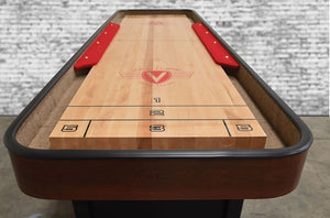 Venture 9' Classic Bank Shot Shuffleboard Table Venture