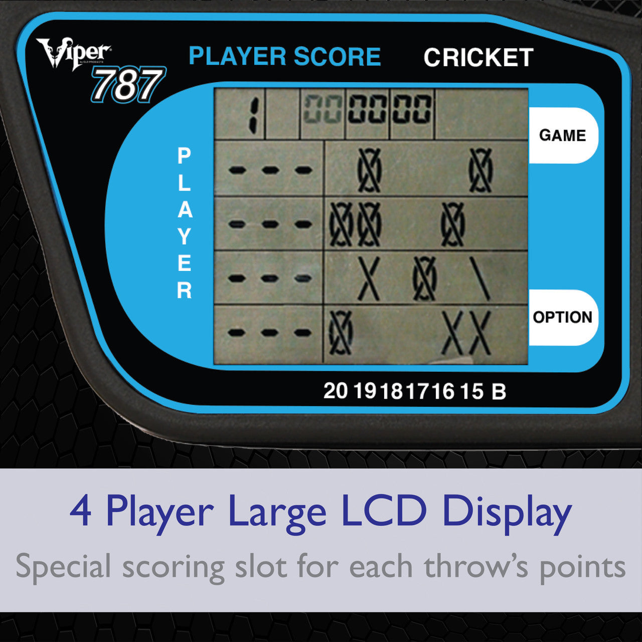 Viper 787 Electronic Dartboard GLD Products