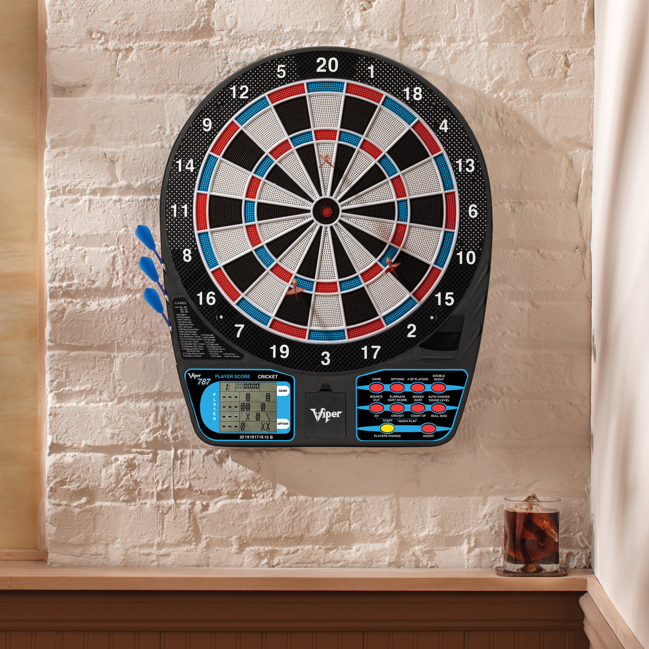 Viper 787 Electronic Dartboard GLD Products