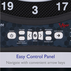 VIPER ION LED ILLUMINATED DARTBOARD