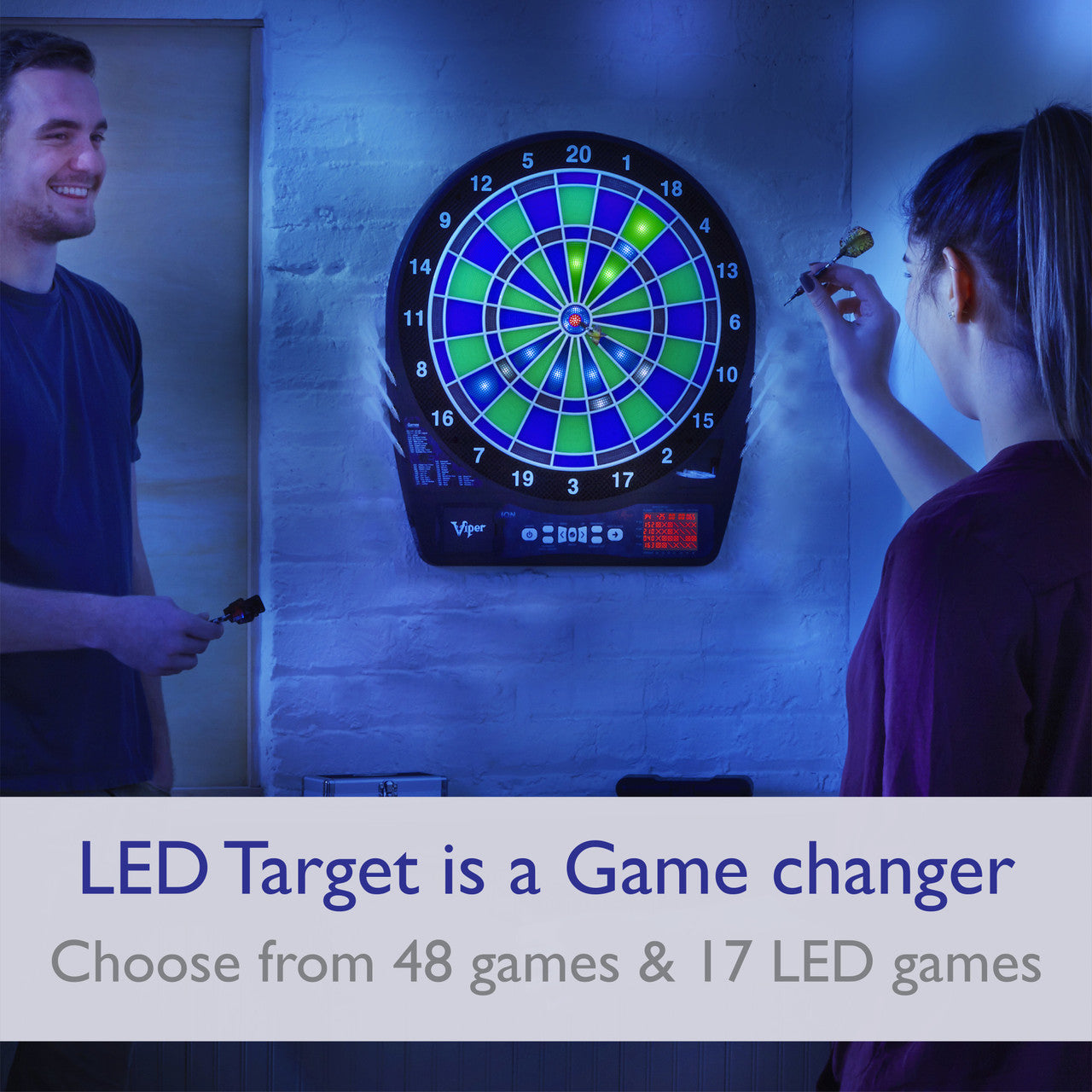 VIPER ION LED ILLUMINATED DARTBOARD GLD Products