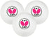 Butterfly A40+ 3-Star Table Tennis Balls (3 or 12 Count) Butterfly