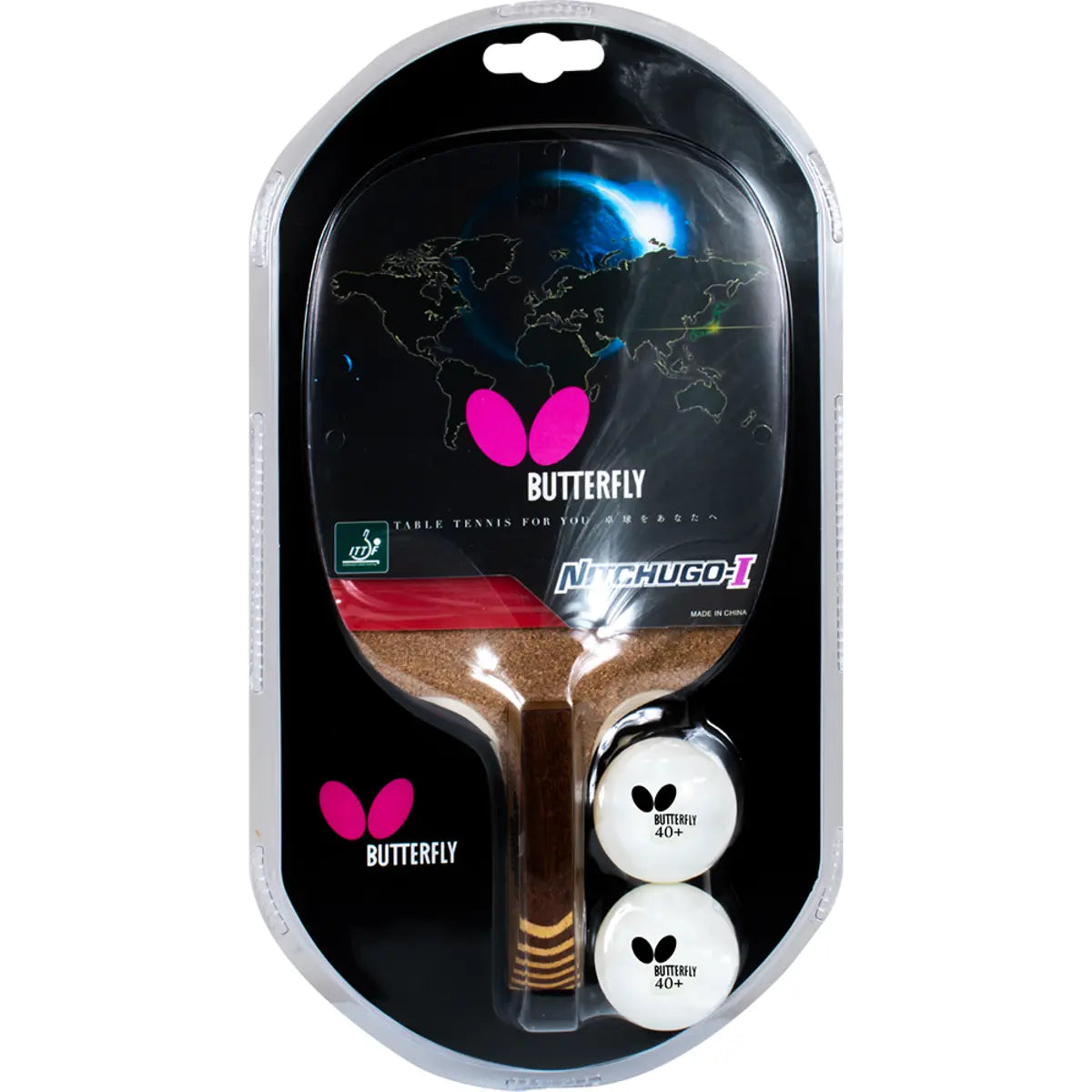 Butterfly Nitchugo Penhold Table Tennis Racket Butterfly