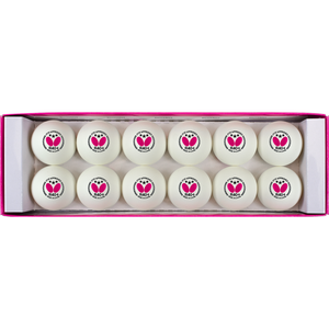 Butterfly R40+ 3-Star Ball White Table Tennis Balls