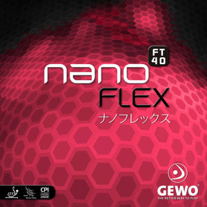 GEWO nanoFLEX FT40 Table Tennis Rubber GEWO