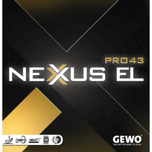 GEWO Nexxus EL Pro 43 Offensive Table Tennis Rubber GEWO