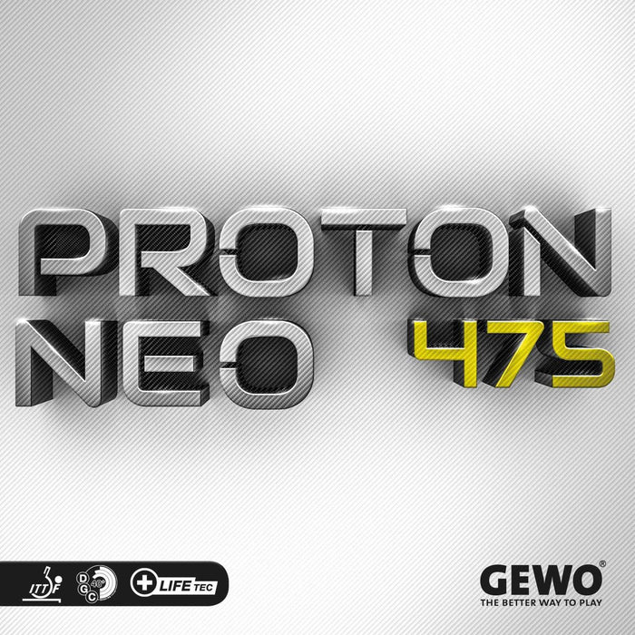 GEWO Proton Neo 475 Offensive Table Tennis Rubber