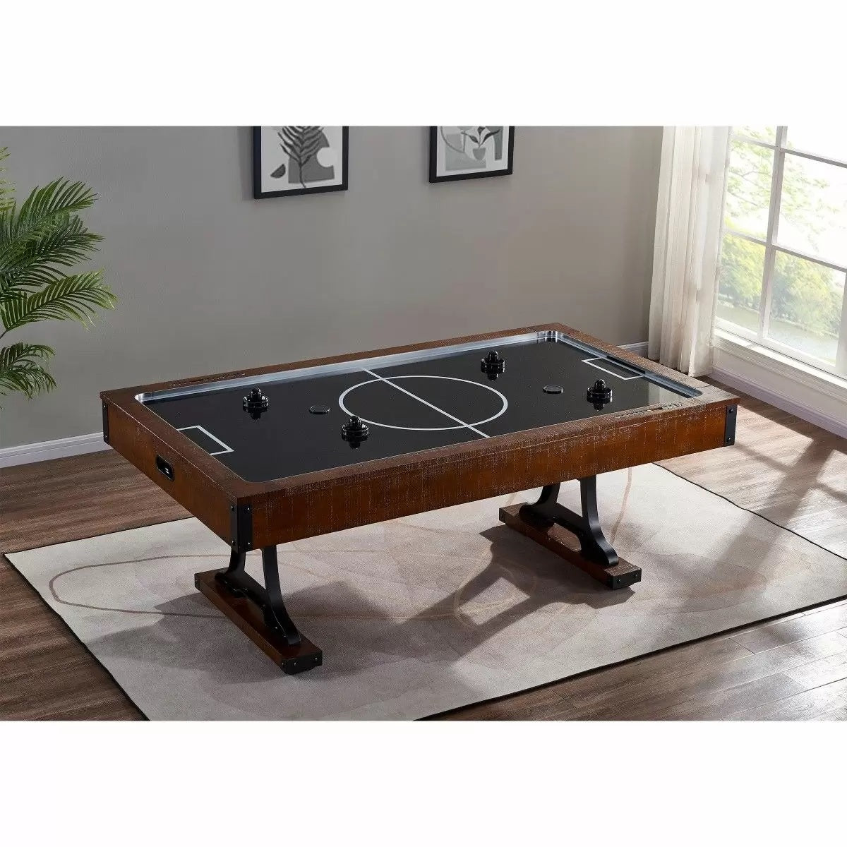 HB Home 83" Industrial Air Hockey Table HB Home