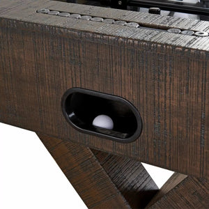 HB Home Homestead Rustic Foosball Table