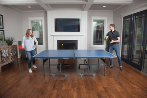 JOOLA Tour 1500 Indoor Table Tennis Table with Net Set (15mm Thick)