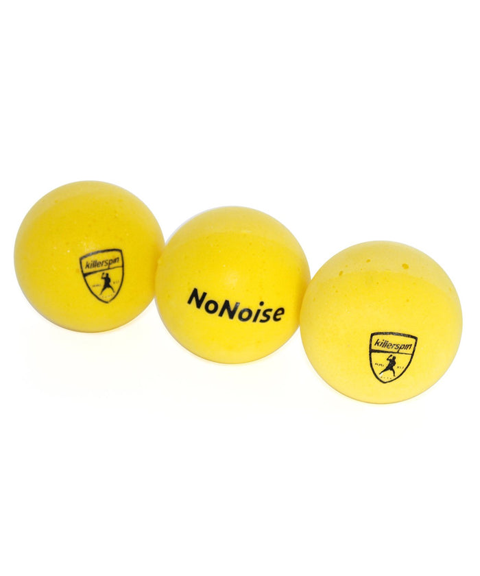 Killerspin NoNoise Ping Pong Balls – Pack of 3