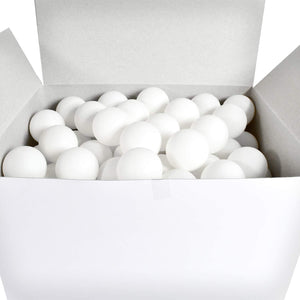 Martin Kilpatrick Practice 40mm White Table Tennis Balls (Box of 144)