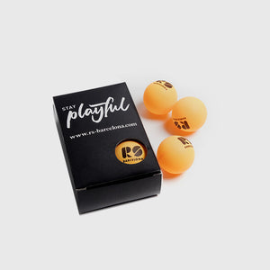 RS Barcelona Ping Pong Balls (Set of 6)