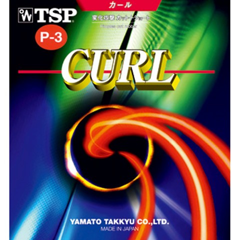 TSP Curl P3/P-3 Long Pips Table Tennis Rubber