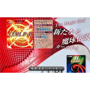 TSP Curl P4 Long Pips Table Tennis Rubber