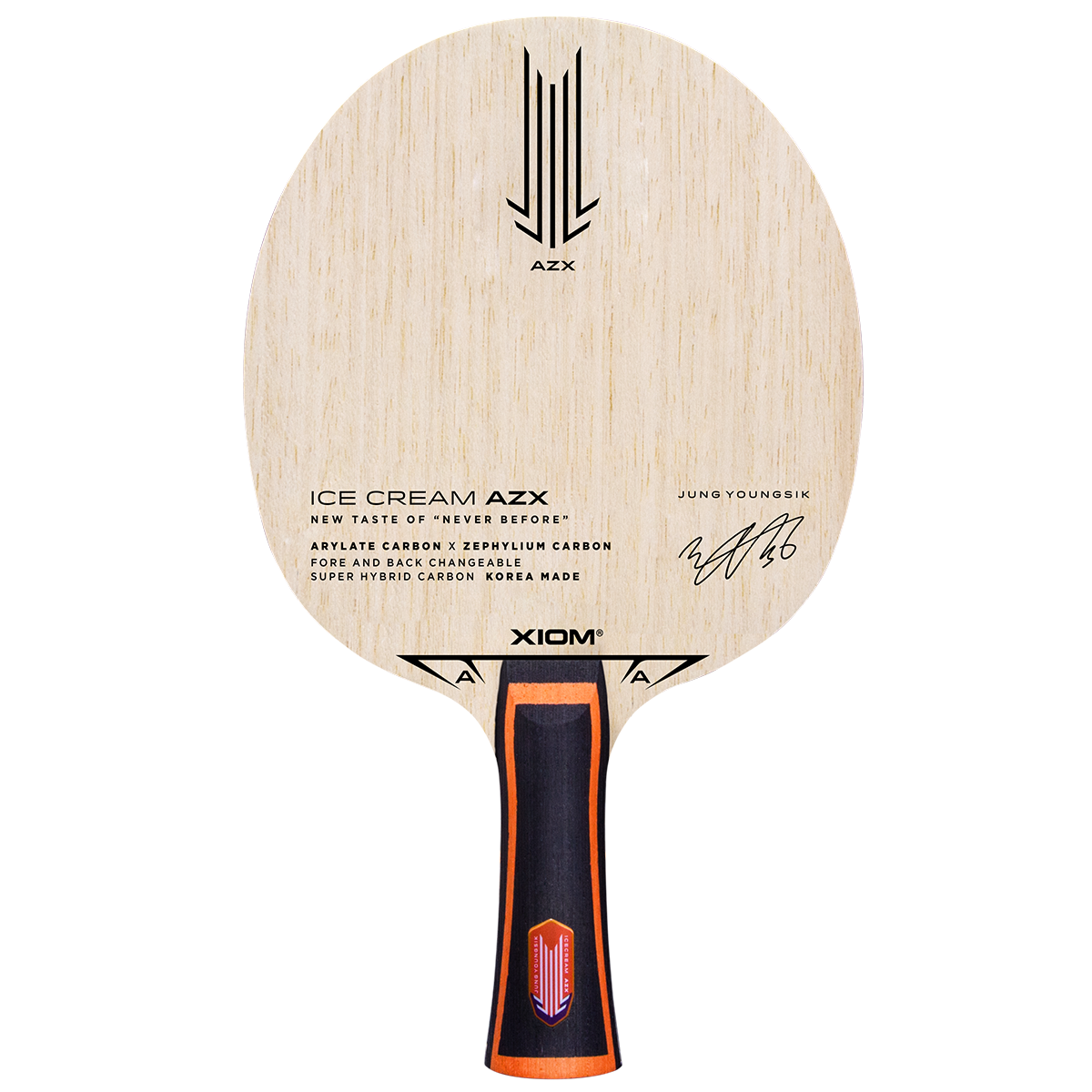 XIOM Ice Cream AZX Table Tennis Blade Xiom