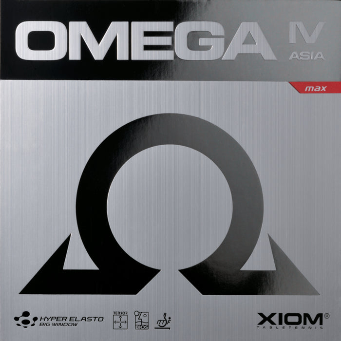 XIOM Omega IV Asia Version Offensive Table Tennis Rubber