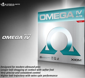 XIOM Omega IV Elite Offensive Table Tennis Rubber Xiom