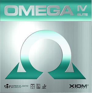 XIOM Omega IV Elite Offensive Table Tennis Rubber