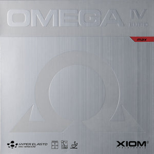 XIOM Omega IV Europe Version Offensive Table Tennis Rubber