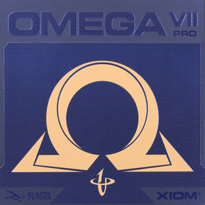 XIOM Omega VII Pro Offensive Table Tennis Rubber