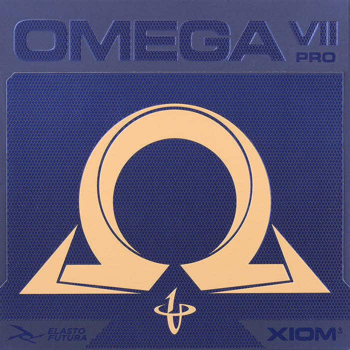 XIOM Omega VII Pro Offensive Table Tennis Rubber